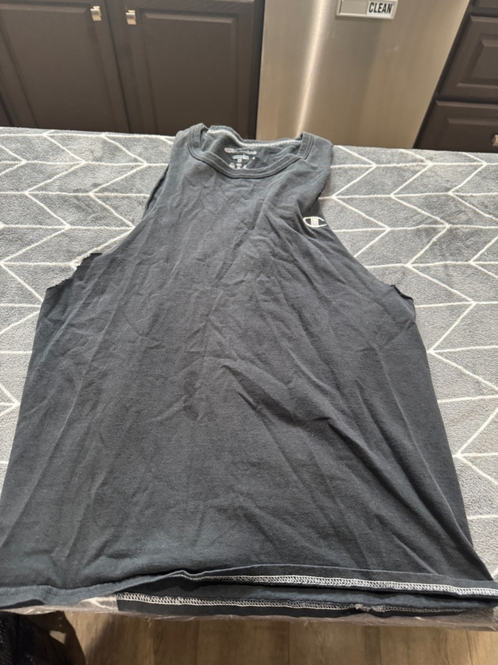 Champion Men’s Black Sleeveless Athletic Tank
